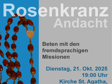 Devoção do Rosário na igreja St. Agatha - Dietikon - 21.10.2025