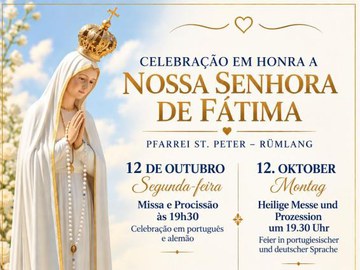 Comemorações da última aparição em Fátima