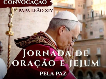 Dia de jejum e oração pela paz - 22 de agosto