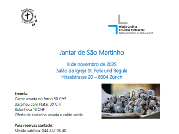 Jantar de São Martinho - 08.11.2025