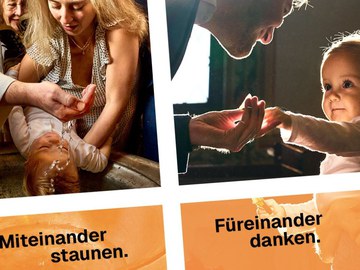 Campanha da Igreja Cantonal de Zurique: "Juntos - uns pelos outros"